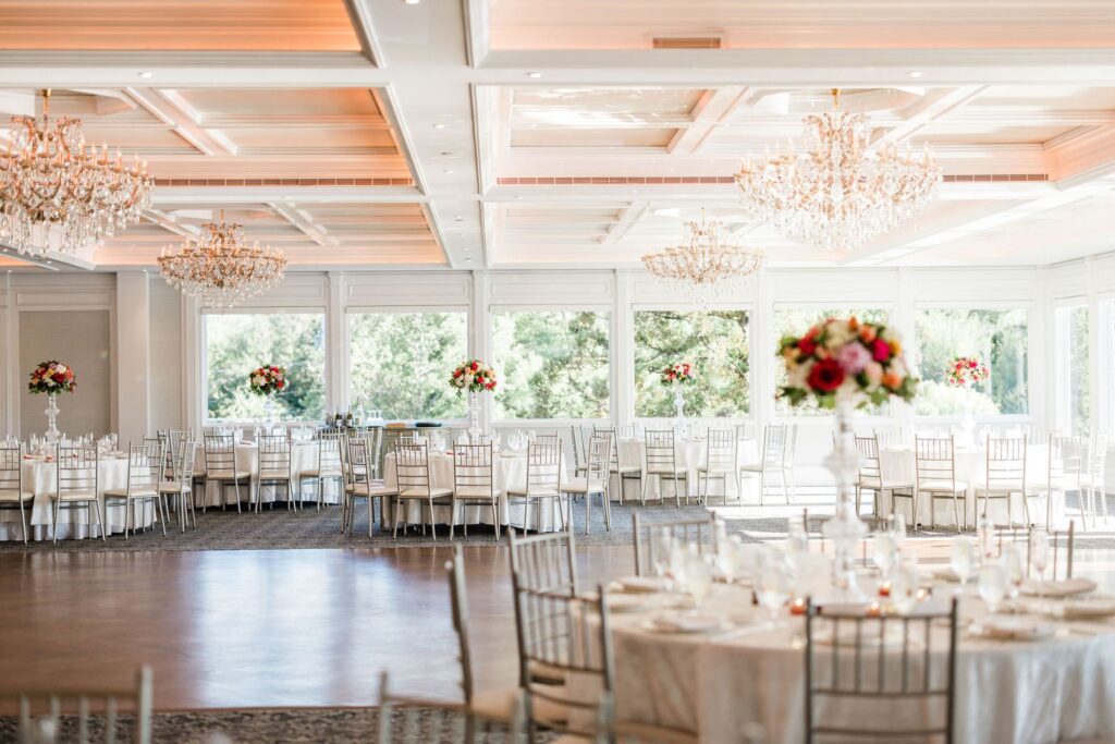 Reception location at the New Jersey Wedding Venue The Mill Lakeside Manor