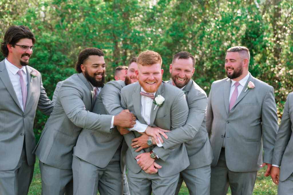 Wedding Photography Tips - groom and his groomsmen