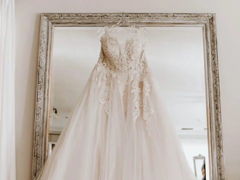 bride's dress at The Biltmore Hotel Miami - Coral Gables Wedding Venue