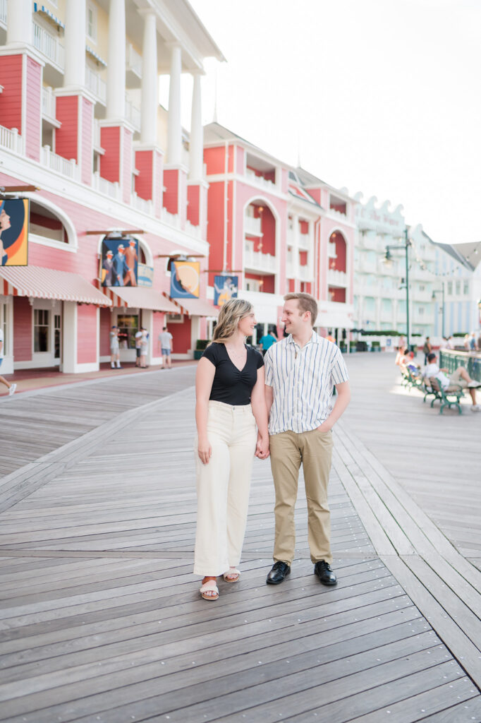 Disney Engagement Sessions. disney's boardwalk