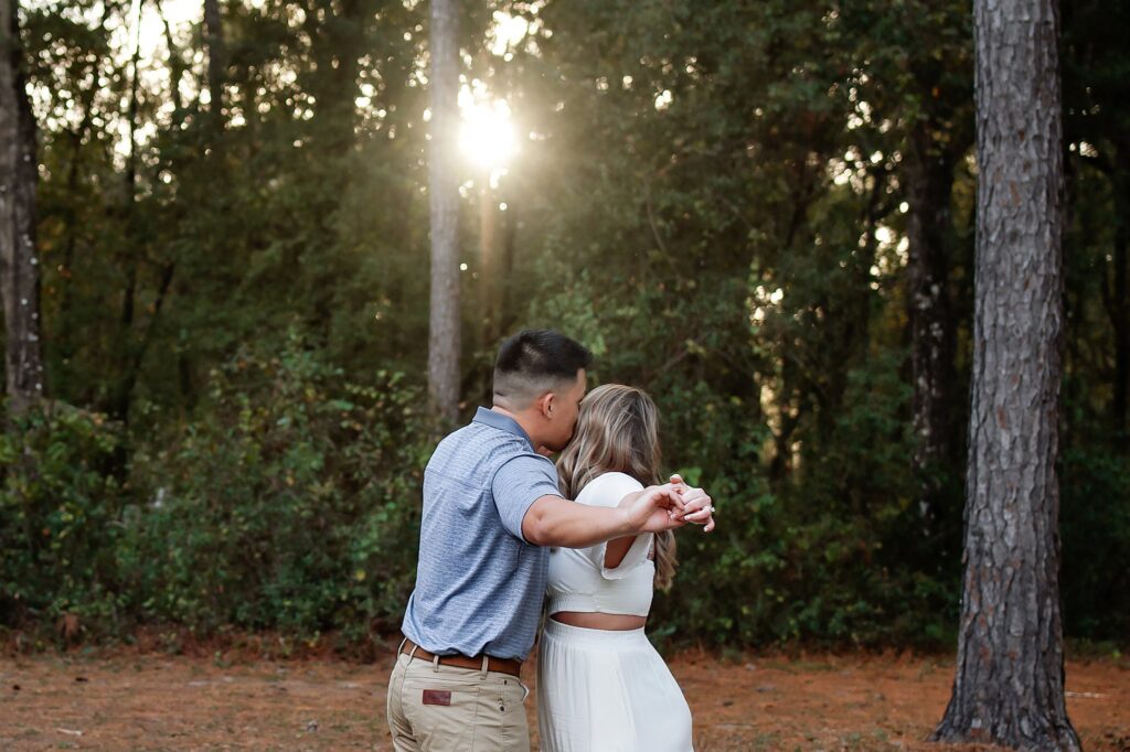 fall engagement session langan acres